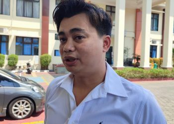 Mochamad Nur Fadeli, Kuasa Hukum PT Rahayu Sido Sukses pengembang perumahan subsidi di Desa Botomulyo yang melaporkan Bupati Kendal ke PTUN Semarang, Kamis (26/10/2023)