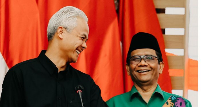 Capres dan cawapres Ganjar-Mahfud (sumber: Instagram @ganjar_pranowo)