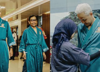 Ganjar Pranowo dan Mahfud MD menjalani tes kesehatan di Rumah Sakit Pusat Militer (RSPAD) Gatot Soebroto pada, Minggu (22/10/2023). (sumber: Instagram @ganjar_pranowo)