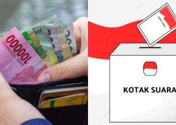 Ilustrasi capres Ganjar Pranowo memberikan contoh bagaimana melawan politik uang yang sudah membudaya di masyarakat (sumber: istimewa)