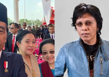 Puan Maharani membantah pernyataan Adian Napitupulu soal Presiden Jokowi pernah memintah perpanjang masa jabatan jadi tiga periode (sumber: Instagram @puanmaharaniri, @adiana70_fans)