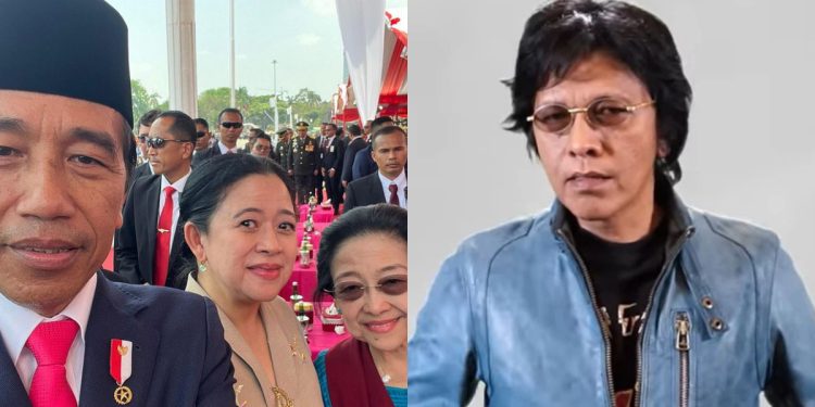 Puan Maharani membantah pernyataan Adian Napitupulu soal Presiden Jokowi pernah memintah perpanjang masa jabatan jadi tiga periode (sumber: Instagram @puanmaharaniri, @adiana70_fans)