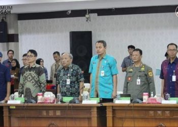 Pertemuan Komisi II DPR RI dengan KPU Provinsi Jateng yang digelar di Kantor KPU Jateng, Selasa (21/11/2023). (Dok KPU)