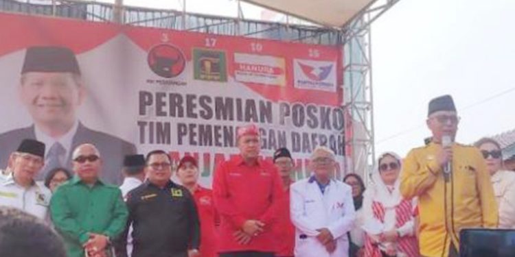 Tim Pemenangan Daerah Ganjar-Mahfud resmi dibentuk di Bekasi, Jawa Barat, Kamis (2/11/2023) (dok. istimewa)