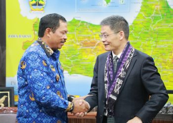 Kunjungan Zhejiang International Group Co. Ltd, ke kantor Gubernur Jateng, Rabu (15/11/2023). (Dok Pemprov Jateng)