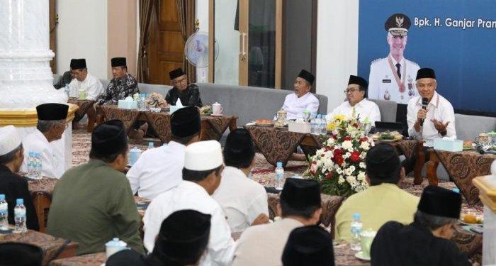 Komunikasi Pemprov Jateng bersama guru agama saat era kepemimpinan Ganjar Pranowo. (Dok Pemprov Jateng)