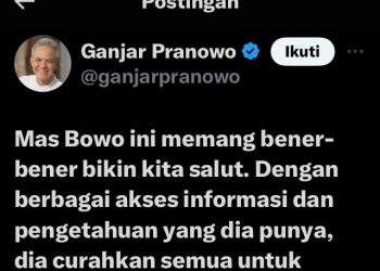 Isi curhatan petani Purbalingga kepada capres Ganjar Pranowo di media sosial Twitternya (sumber: Twitter @ganjarpranowo)