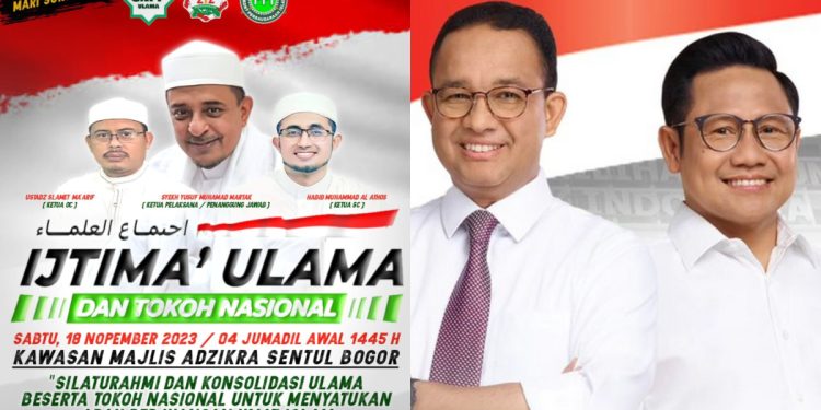 PA 212, GNPF, dan FPI akan menggelar ijtima ulama untuk menentukan arah dukungan capres-cawapres (dok. Twitter @utayrus_ayd dan Instagram @aniesbaswedan)