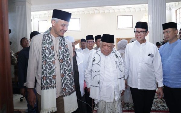Ganjar Pranowo saat berkunjung ke Palembang beberapa waktu lalu. (Relawan Ganjar)