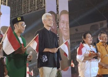 Ganjar Pranowo Saat menghadiri acara relawan pemenangan Ganjar-Mahfud di Kota Semarang beberapa waktu lalu. (Dok Relawan Ganjar)