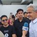 Ganjar Pranowo saat berkunjung ke IKN, Kamis (7/12/2023). (Dok Relawan Ganjar)