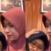 Tangkapan layar video yang sempat viral seorang ibu meninggal dipelukan anaknya. (dok. @user00012345629)
