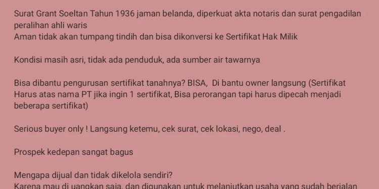 Bikin Geger Netizen, Pulau Dekat Batam Ini Dijual Seharga Rp 18,5 Miliar