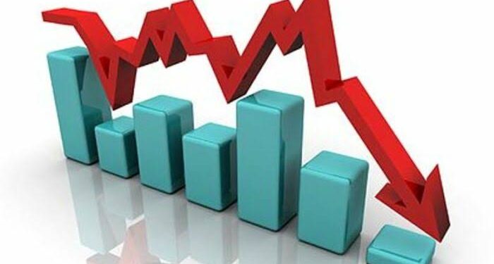 Ilustrasi pertumbuhan ekonomi melambat. (dok. Istimewa)