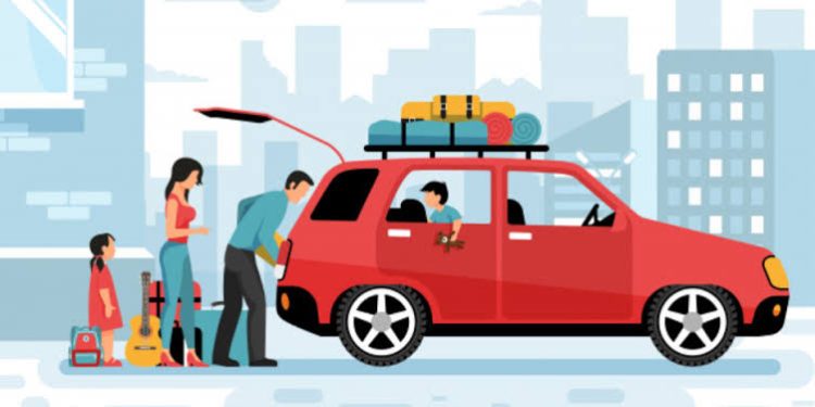 Ilustrasi mudik natal dan tahun baru (dok. istimewa)