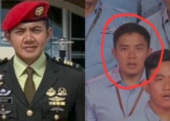 Mayor Teddy Indra Wijaya disorot netizen karena tidak netral sebagai TNI aktif di acara debat capres. (dok. istimewa)