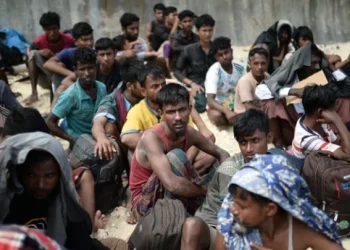 Para pengungsi Rohingya saat sampai di Provinsi Aceh beberapa waktu lalu. (dok. Istimewa)