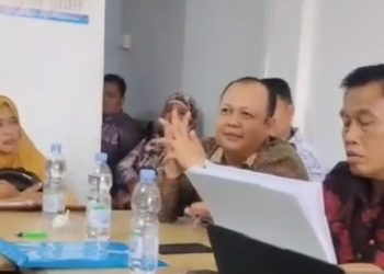 Andy Yudhistira, Kabid SMP Dinas Pendidikan Kota Medan mengajak para guru pilih paslon 02 Prabowo-Gibran (dok. istimewa)