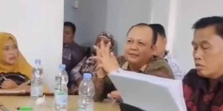 Andy Yudhistira, Kabid SMP Dinas Pendidikan Kota Medan mengajak para guru pilih paslon 02 Prabowo-Gibran (dok. istimewa)