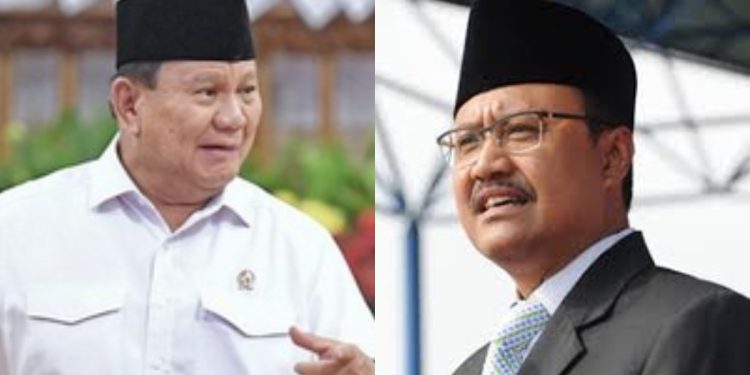 Prabowo Subianto dan Gus Ipul (dok. istimewa)