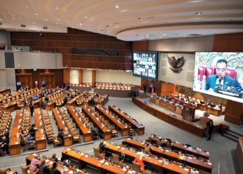 Ilustrasi ambang batas atas parlemen di DPR RI untuk mengungkap kecurangan Pemilu 2024 (dok. dpr.go.id)