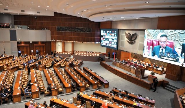 Ilustrasi ambang batas atas parlemen di DPR RI untuk mengungkap kecurangan Pemilu 2024 (dok. dpr.go.id)