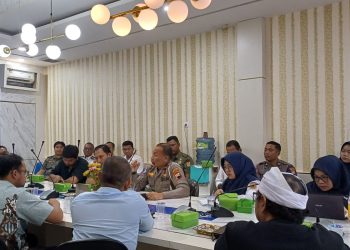 Mediasi aliansi pengemudi ojek online Semarang bersama jajaran Pemprov Jateng beberapa waktu lalu (dok. istimewa)