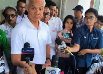 Ganjar Pranowo saat ditemui awak media di Jakarta. (dok. Istimewa)