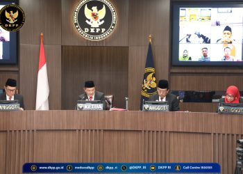 DKPP melakukan sidang pelanggaran etik ke seluruh komisioner KPU (dok, dkpp.go.id)