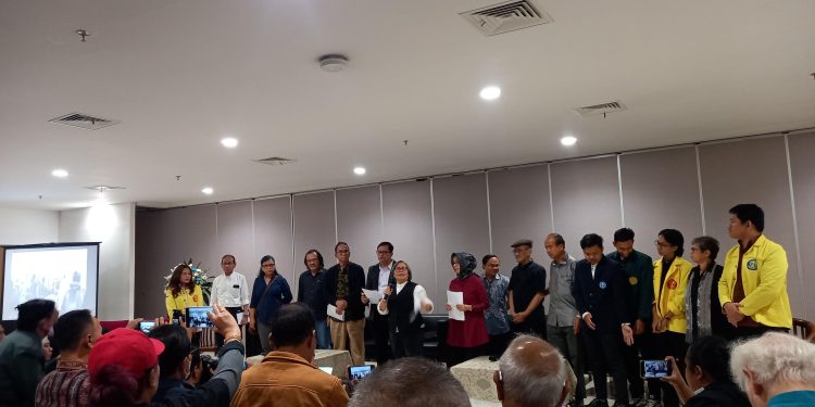 Sejumlah akademisi dari berbagai perguruan tinggi di Jabodetabek mengeluarkan Seruan Salemba (dok. istimewa)