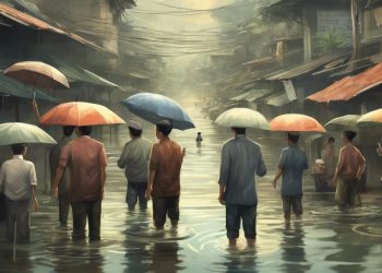 Ilustrasi banjir di Jawa Tengah (dok. istimewa)