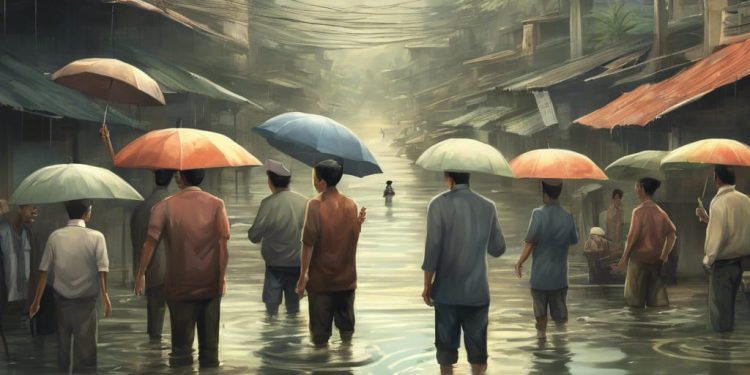 Ilustrasi banjir di Jawa Tengah (dok. istimewa)