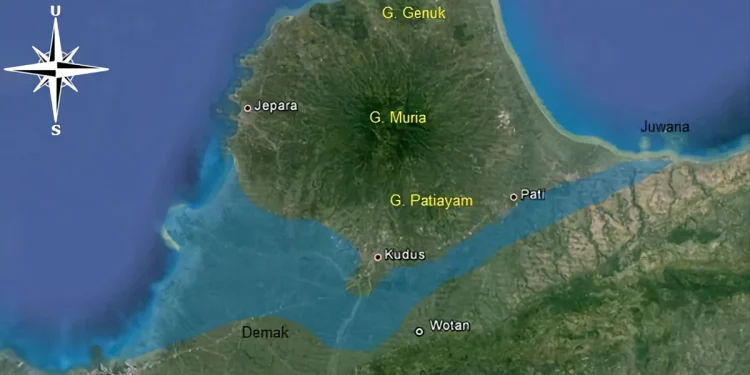 Ilustrasi Selat Muria (dok. istimewa)