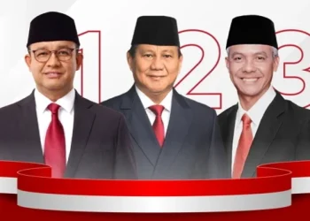 Anies Baswedan, Prabowo Subianto dan Ganjar Pranowo. (dok. istimewa)