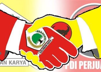 Ilustrasi Golkar dan PDIP (dok. Istimewa)