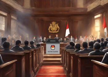 Ilustrasi sidang sengketa pilpres di MK (dok. istimewa)