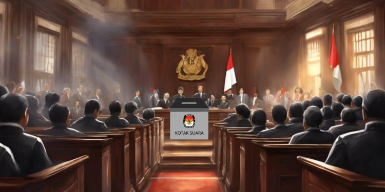 Ilustrasi sidang sengketa pilpres di MK (dok. istimewa)