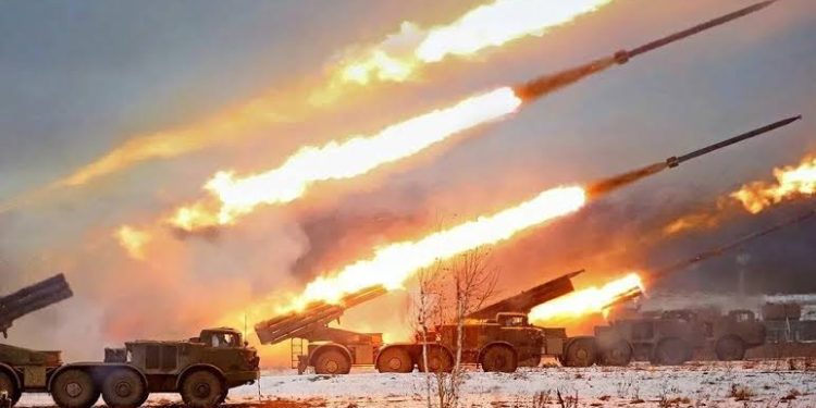 Ilustrasi serangan rudal. (dok. istimewa)