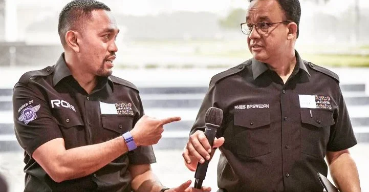 Ahmad Sahroni dan Anies Baswedan (dok. istimewa)