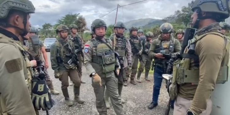 Satgas Cartenz (dok. Humas Polri)