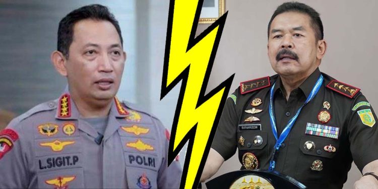 Kapolri Jenderal Listyo Sigit Prabowo dan Jaksa Agung ST Burhanuddin (dok. istimewa)