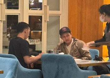 Anggota Densus 88 Iqbal Mustofa saat menguntit Jampidsus Kejaksaan Agung Febrie Ardiansyah (dok. Panduga)