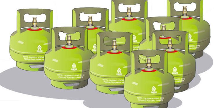 Ilustrasi pembelian LPG 3 kg dengan menggunakan KTP (dok. istimewa)