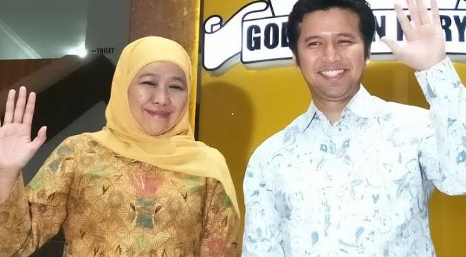 Khofifah Indar Parawansa dan Emil Dardak. (dok. istimewa)