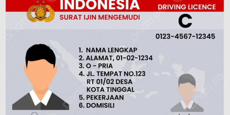 ILUSTRASI SIM C. (dok/ist)