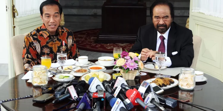 Joko Widodo dan Surya Paloh (dok. setkabri)