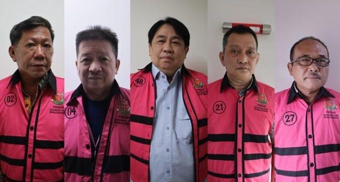 Wajah para tersangka korupsi PT Timah (dok. istimewa)
