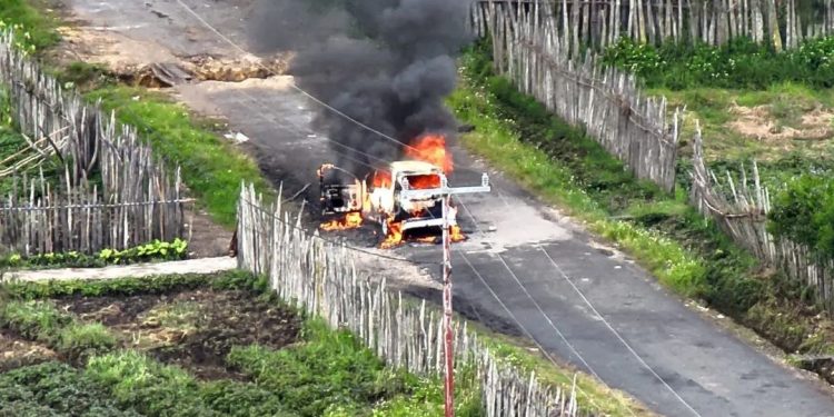 Pembunuhan sopir angkot yang dilakukan oleh KKB beberapa waktu lalu (dok. istimewa)