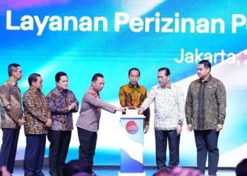 Peluncuran layanan Digitalisasi Pelayanan Perizinan Penyelenggaraan Event. (dok. istimewa)