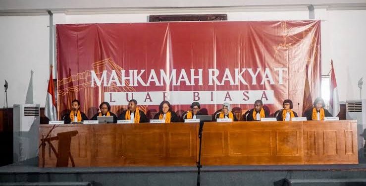 Mahkamah Rakyat Luar Biasa. (dok. istimewa)